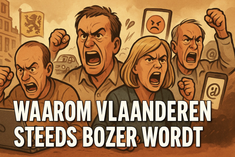 Waarom Vlaanderen steeds bozer wordt