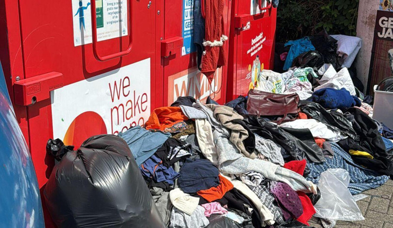 Schelle onder vuur: ongeoorloofde verwijdering van kledingcontainers