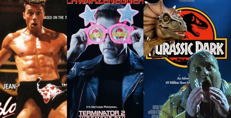 🎥 Wat als klassieke filmposters tot leven komen en beginnen te stuntelen?
