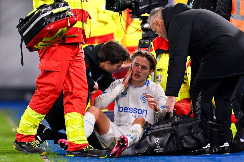 Alweer iemand in de lappenmand: hersenschudding legt Club Brugge-aanvaller plat