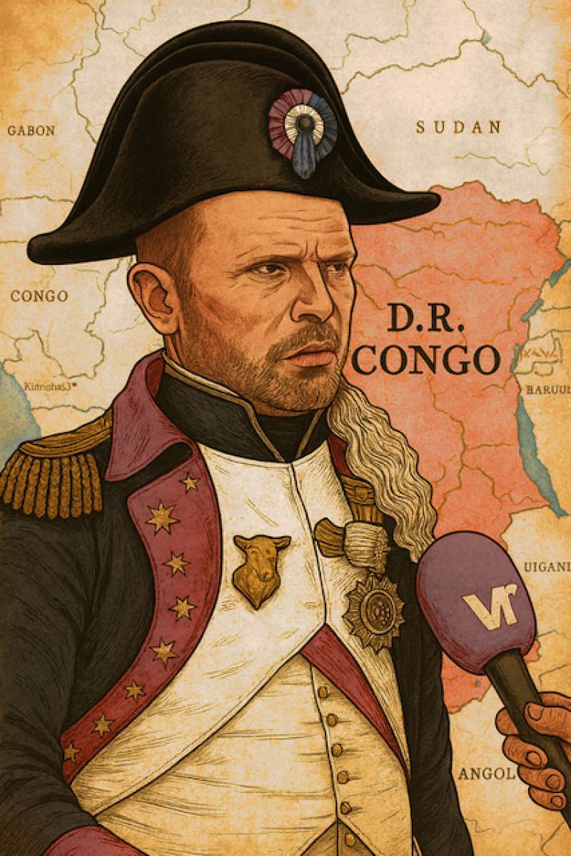 Rambo Francken wil terug naar Afrika