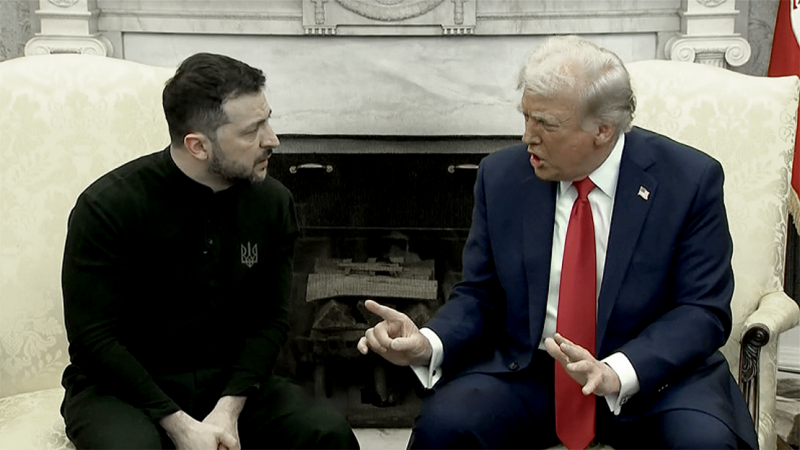Trump behandelt Zelensky als een kleuter: “Hij heeft ons vredesplan nog niet eens gelezen”