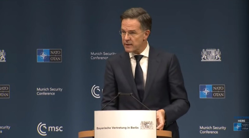 NAVO-secretaris-generaal Mark Rutte waarschuwt lidstaten in Berlijn: “Wij zijn het volgende doelwit van Rusland”