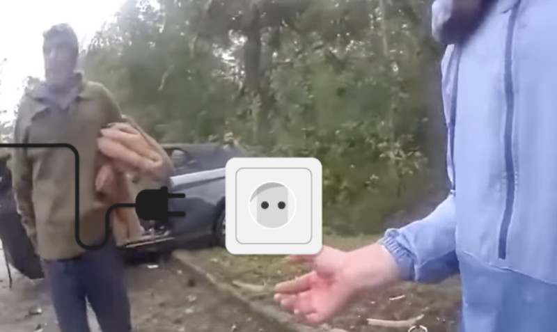 🎥 Man crasht gestolen BMW en spreekt over teleportatie, maar het stopcontact steelt de show