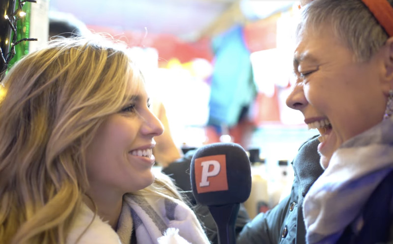 🎥 “Tempo? Da's hier een groot probleem!” – Liz Swerts opent P-magazine kersttour in Antwerpen