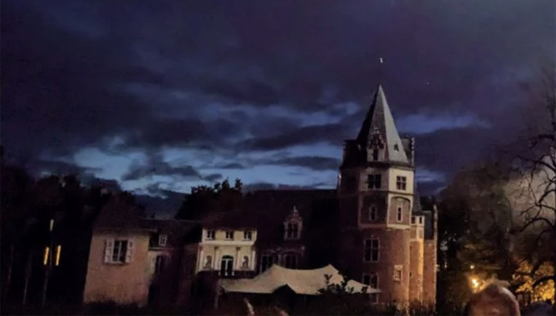 Gezellige Wintersfeer bij kasteel de Renesse in Malle
