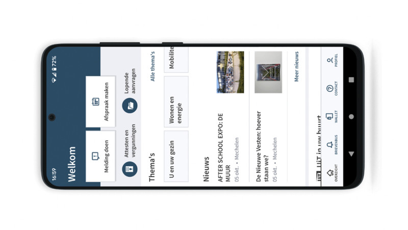 Digitale dienstverlening in Mechelen breidt uit: nieuwe functies in Mijn Mechelen-app