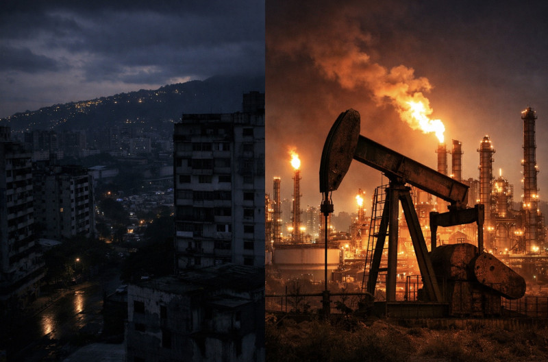 "VS wil olie stelen van Venezuela"