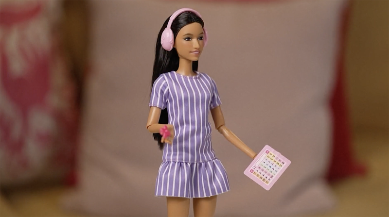 🎥  Leve de onzin: Mattel lanceert Barbie met autisme