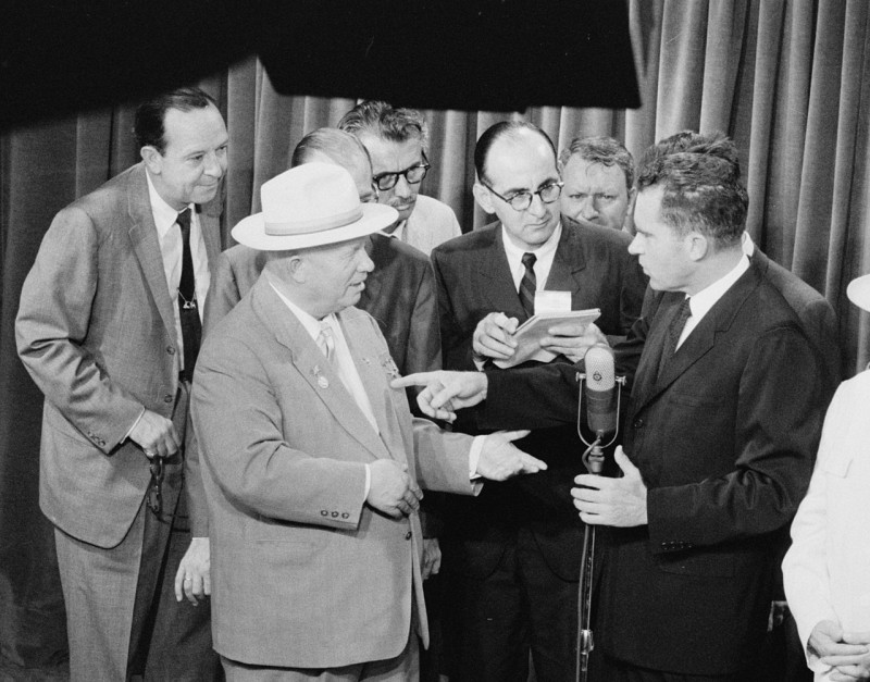 Keukendebat in Moskou: Nixon en vrouw blootgesteld aan ioniserende straling