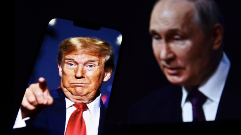 Cynischer wordt het niet : Trump en Poetin gaan samen over de wereldvrede waken