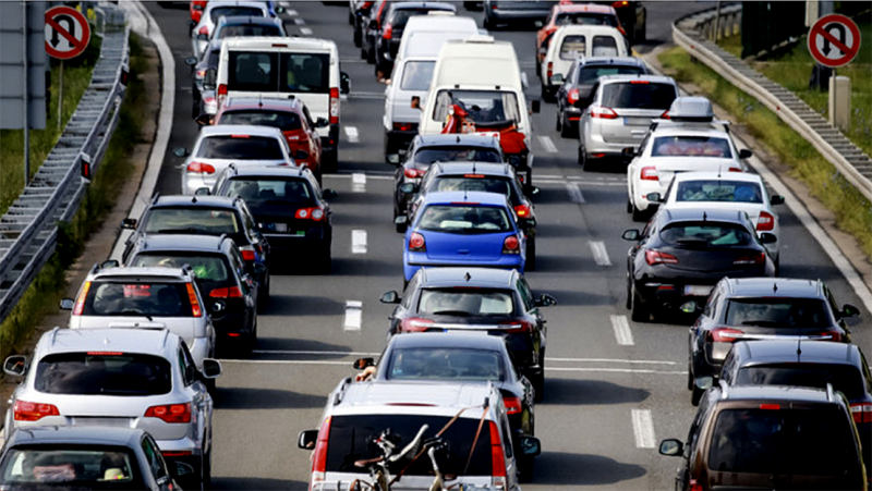 Gemiddelde snelheid van een auto in de spits in Brussel bedraagt 14,3 km/u