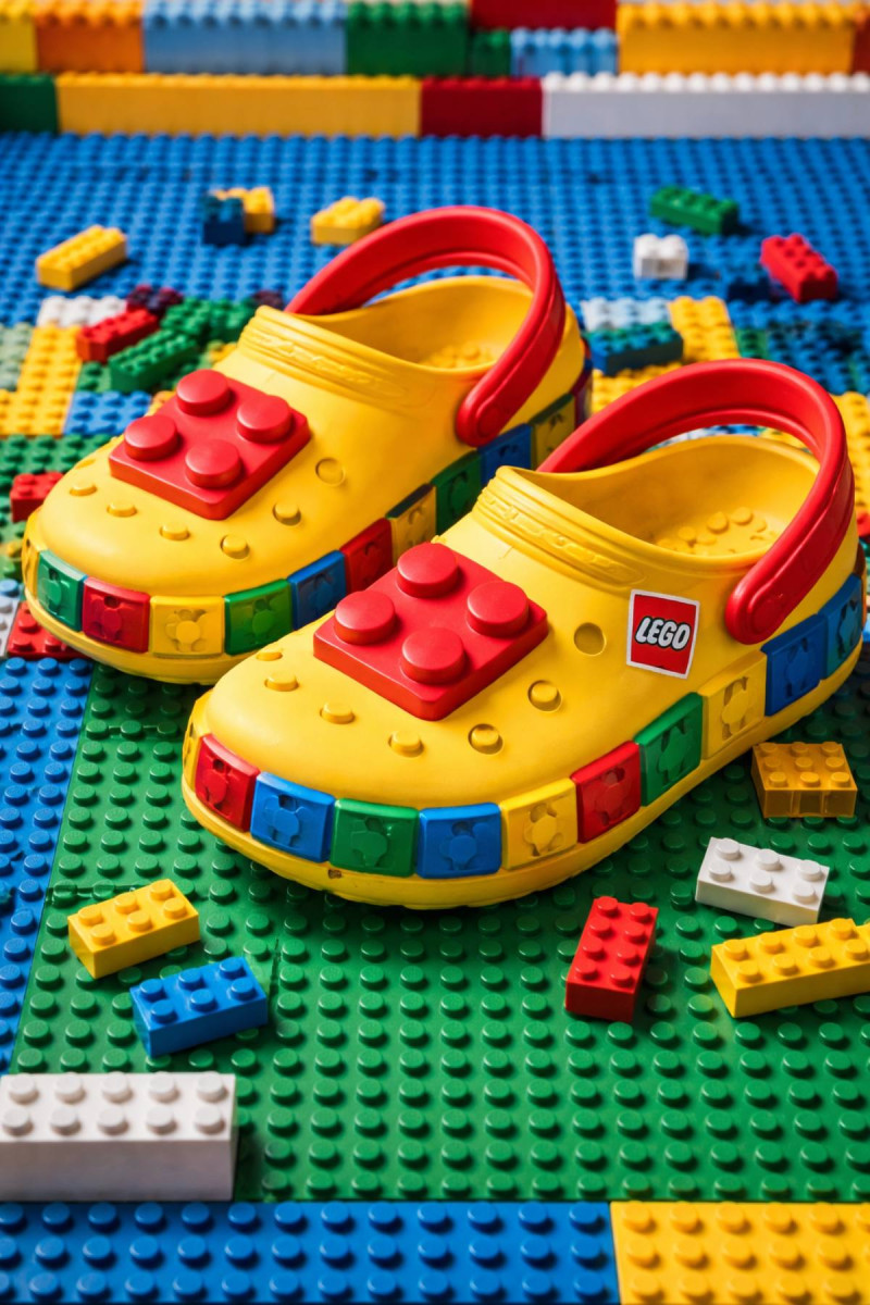 Crocs lanceert opvallende Lego-schoen