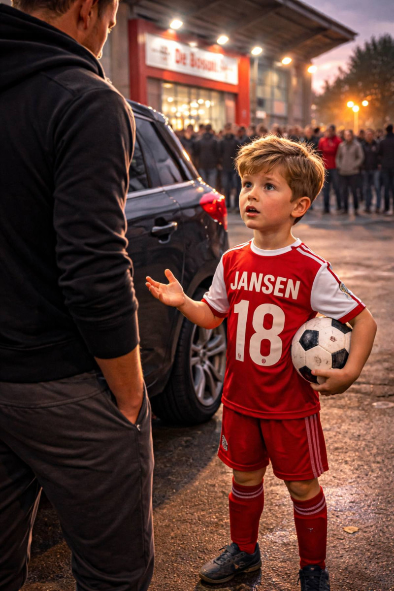 🎥Jonge Antwerp-fan gaat viraal wanneer hij confrontatie aangaat met aanvoerder Vincent Janssen
