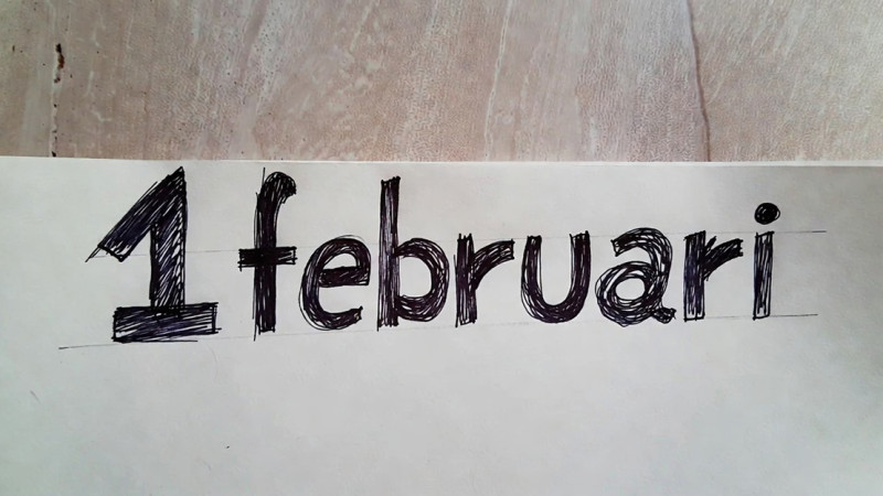 Daar is 1 februari, en dit verandert er