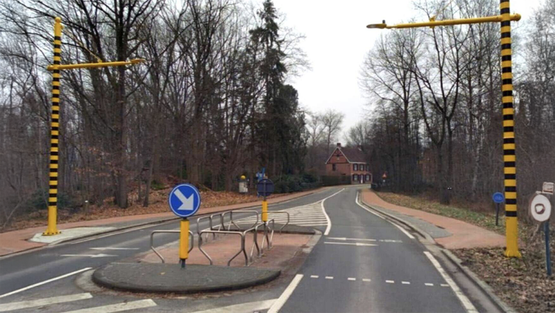 Betere verlichting bij oversteekplaats N118 Arendonk
