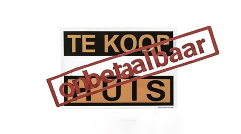 Wie niet steelt of erft, werkt tot ie sterft zonder huis