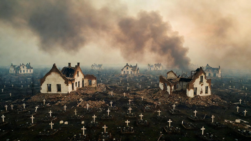 Van Donbas tot Gaza: 395.000 doden en geen greintje betekenis