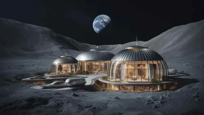 Amerikaanse start-up wil eerste maanhotel in 2032, al kost het wel een fortuin