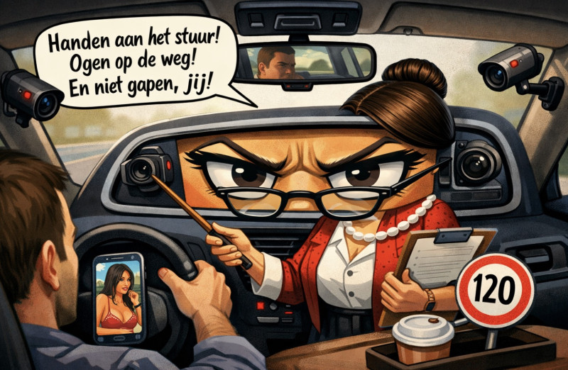 Auto’s worden irritante gluurders in 2026