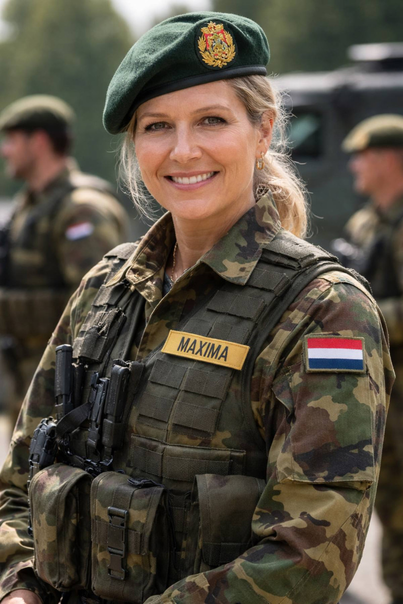 Koningin Máxima treedt toe tot het leger: parttime reservist
