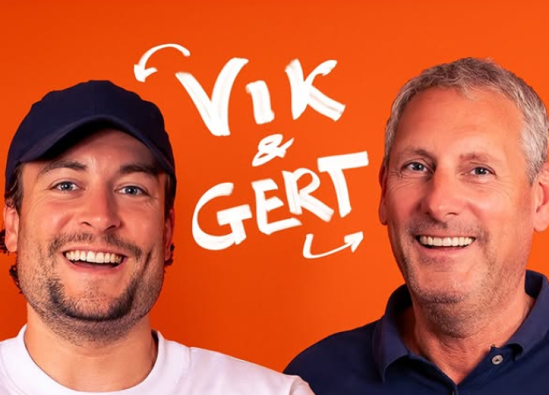 Opvallend: Jaap Reesema is de bedenker achter de podcast 'Vik & Gert' en er staan zelfs meer bv's op de planning