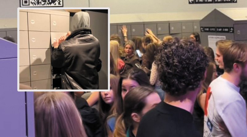 🎥 TikTok toont chaos na New Wave-concert: lockers massaal opengebroken