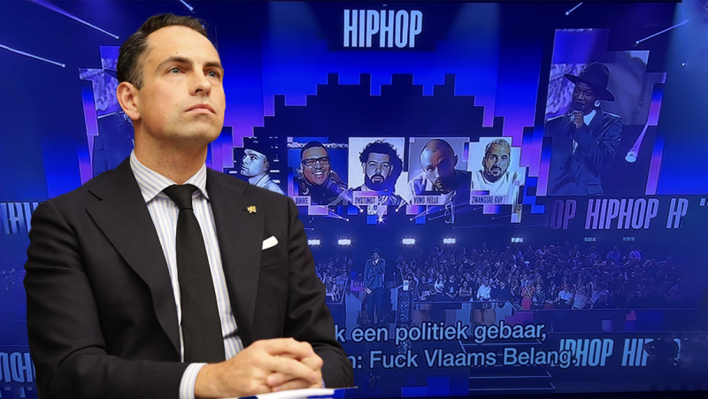 🎥  Tom Van Grieken wil sancties tegen VRT na ‘fuck Vlaams Belang’-uitspraak tijdens MIA’s