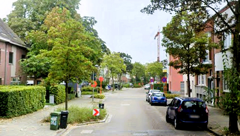 Afname van sluipverkeer in Minervawijk Mortsel