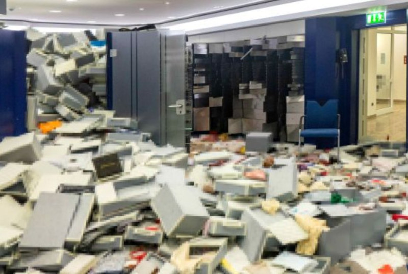 Politie toont eerste beelden van spectaculaire bankroof in Gelsenkirchen
