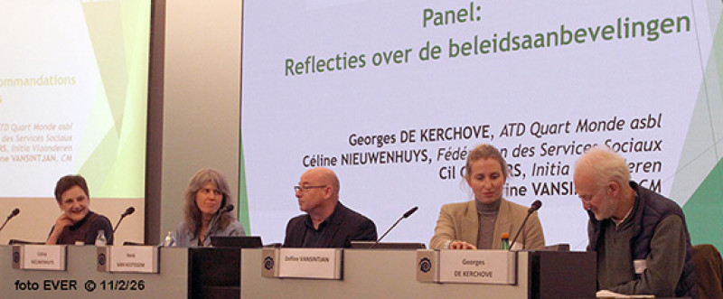 Steunpunt tegen Armoede hield slotconferentie in Residence Palace, het voormalig paleis van decadentie, corruptie en incompetentie