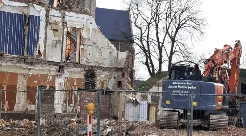 Archeologisch onderzoek na sloop van feestzaal Zodiac in Wuustwezel