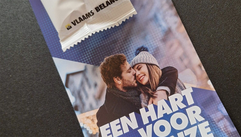 Vlaams Belang koppelt Valentijnsactie aan kritiek op beleid