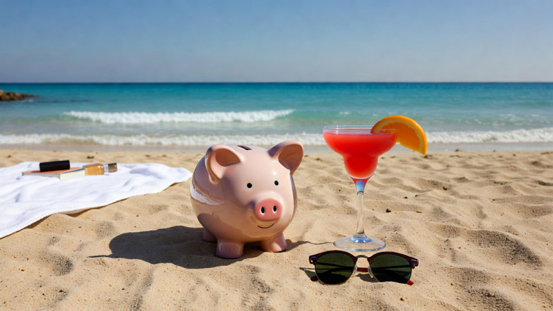 Belgen besparen op voeding, niet op vakantie