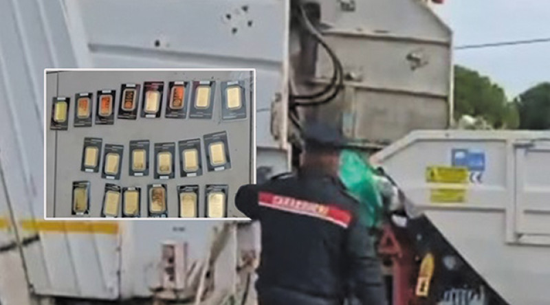 🎥 Italiaan gooit per ongeluk kistje met goudstaven ter waarde van 120.000 euro in afvalcontainer