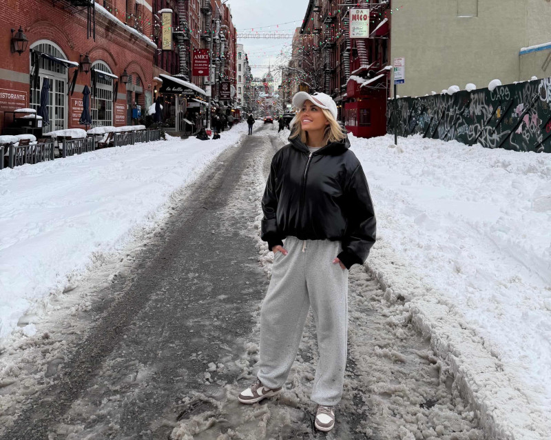 📸 Anouk Matton gestrand in New York: "Leek wel Lapland"