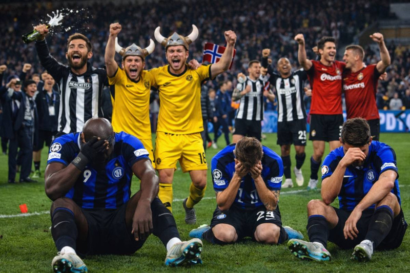 Een Champions League-avond om niet snel te vergeten: Noors sprookje leeft voort, ook Newcastle en Leverkusen stoten door