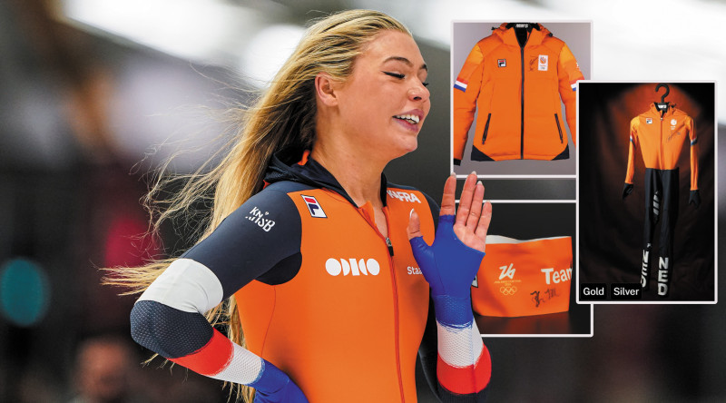 Meer dan 9.000 euro voor één schaatspak: Jutta Leerdam breekt ook buiten het ijs records