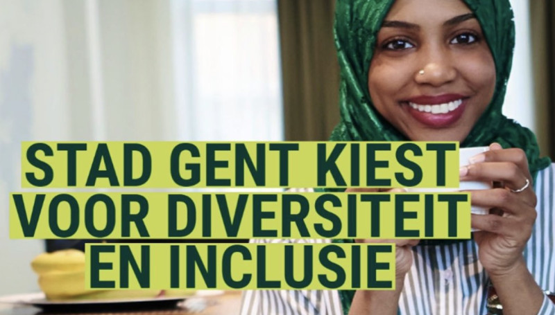 Stad Gent vindt het racisme opnieuw uit, maar dan in een hip jasje met pastelkleuren
