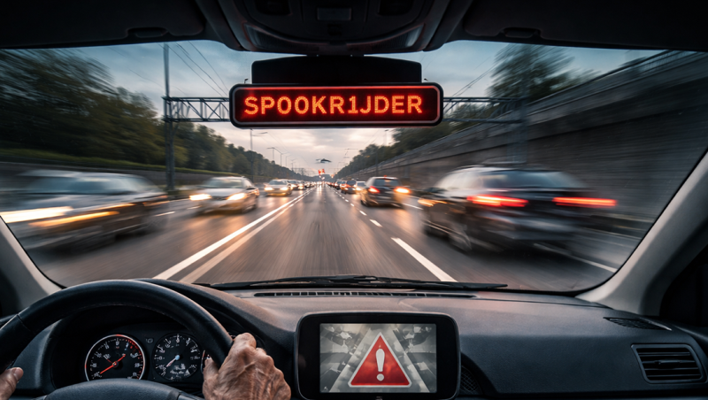 Man van 93 rijdt kilometers lang als spookrijder en botst tegen vrachtwagen