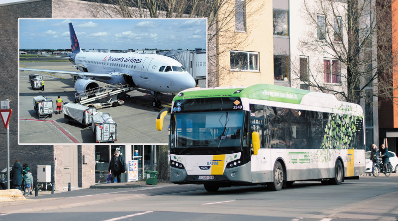 De Lijn waarschuwt voor zware hinder en Brussels Airport annuleert vertrekkende passagiersvluchten op 12 maart vanwege staking