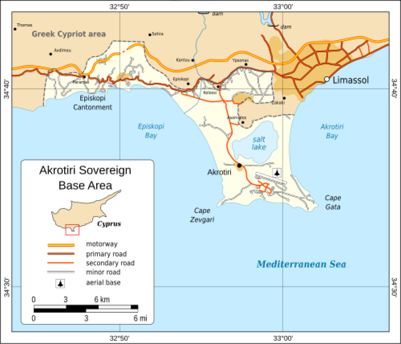Aanval op Iran: evacuatiemaatregelen in Akrotiri (Cyprus) verlengd