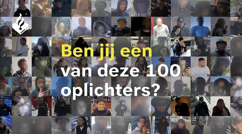 🎥 Nederlandse politie wil foto’s van oplichters openbaar maken