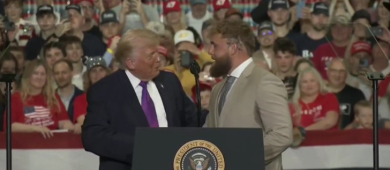 🎥 President Trump uit steun voor politieke carrière van bokser Jake Paul: “Je hebt mijn volledige en onvoorwaardelijke steun”