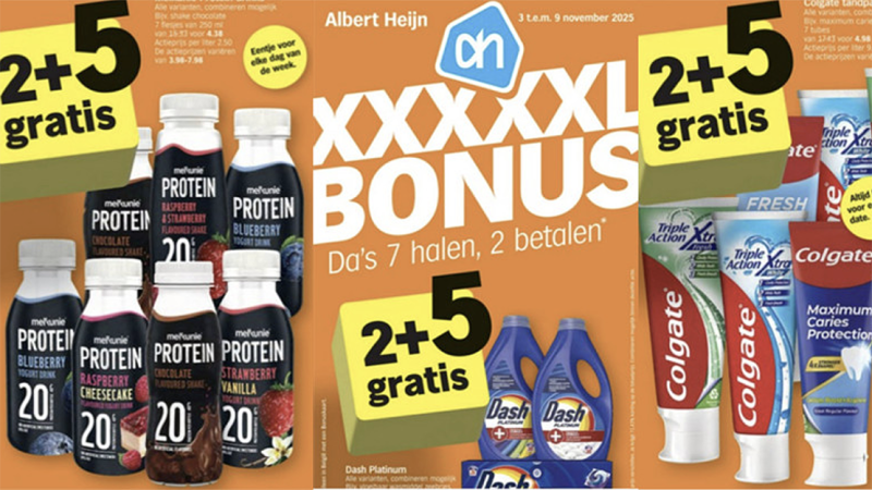 ‘2+5’-actie van Albert Heijn blijkt wettelijk in orde