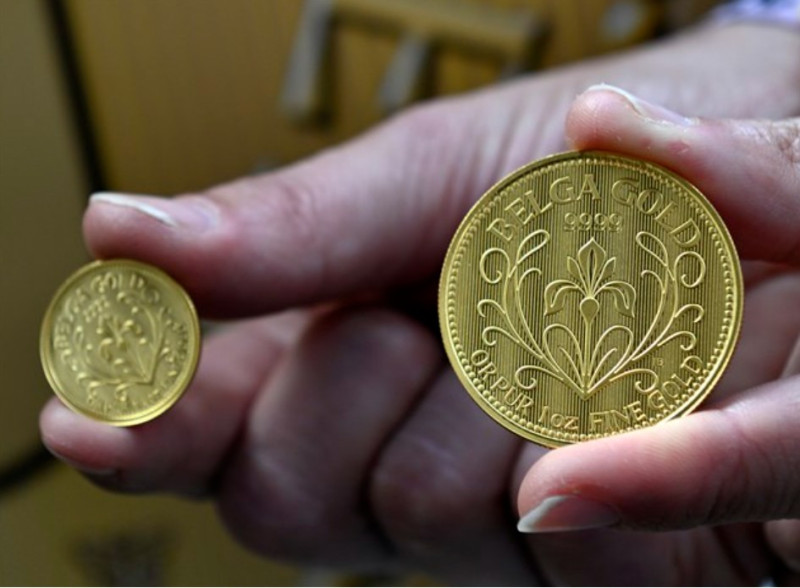 België lanceert eerste gouden beleggingsmunt Belga Gold, gemaakt van 24-karaats goud