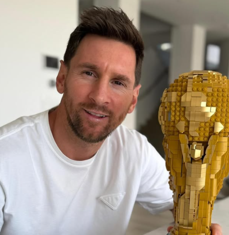 📸 Niet alleen Lionel Messi, maar ook vrouwlief Antonela beschikt over een creatief talent