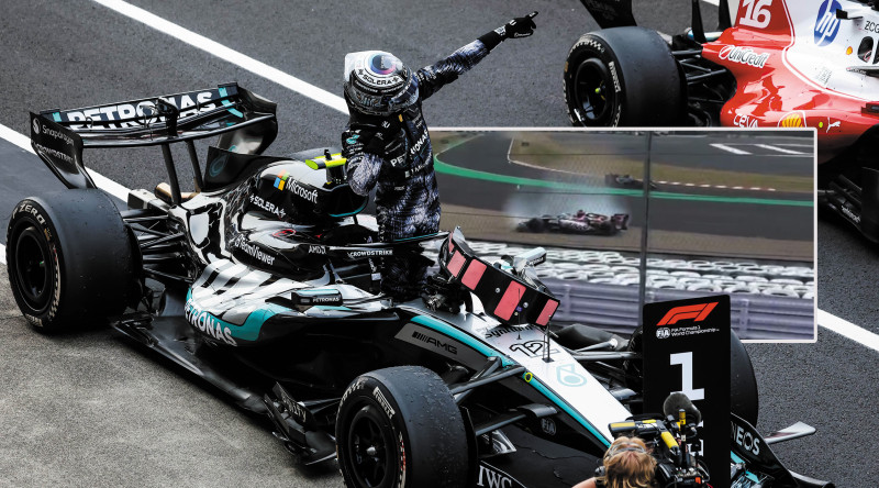 Kimi Antonelli jongste leider van kampioenschap van F1 ooit dankzij crash van 50G van Oliver Bearman