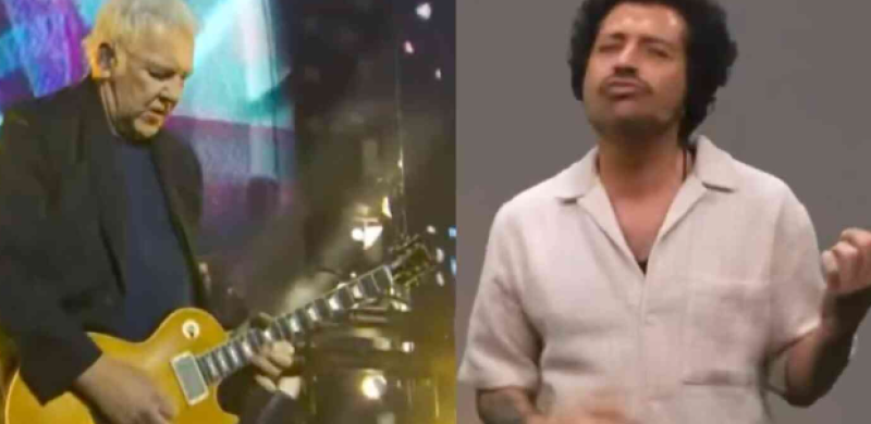 🎥 TV-zender zet tolk aan het luchtgitaren tijdens uitzending concert