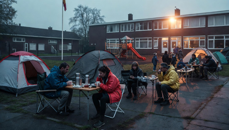 Gedaan met kamperen aan de schoolpoort: inschrijven voor middelbaar verloopt volledig digitaal